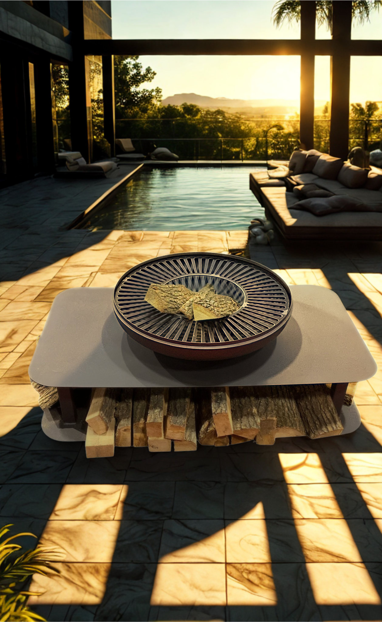 FUJI QUADRA Ateş Çukurları | Bahçe Masası, BBQ & Izgara.