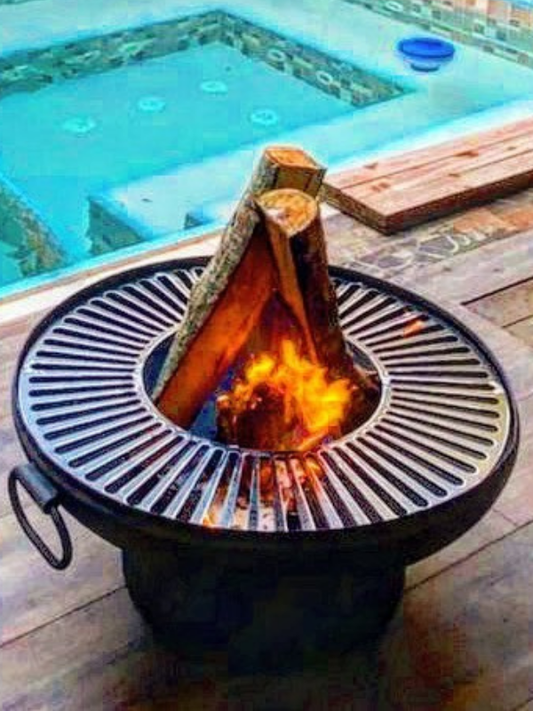 Şömine Izgarası | Orta Boşluklu