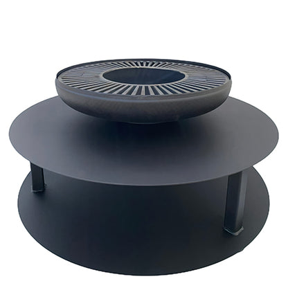 FUMOLIO Fuji fire pit, bahçe şöminesi ve grill deneyimi
