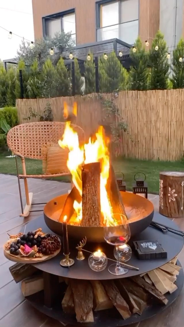 Fumolio FUJI Ateş Çukurları | Premium Bahçe Masası, Izgara & BBQ.