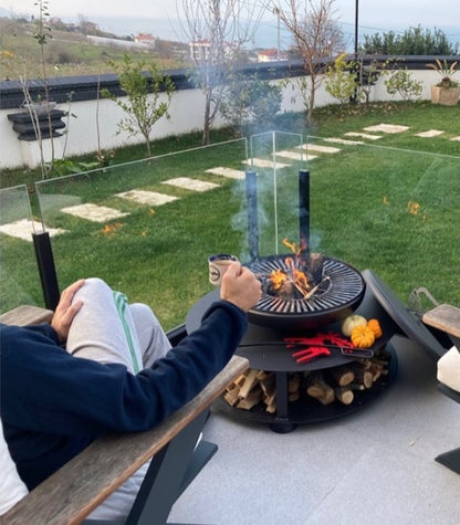 Fumolio FUJI Ateş Çukurları | Premium Bahçe Masası, Izgara & BBQ.