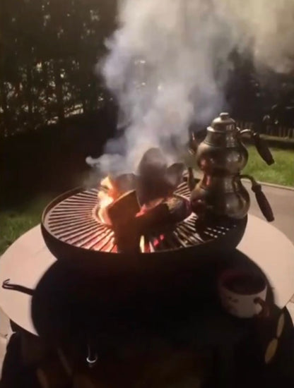 Şömine Izgarası | Orta Boşluklu