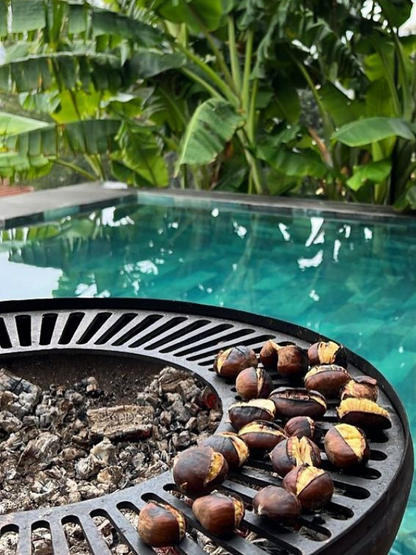 Şömine Izgarası | Orta Boşluklu