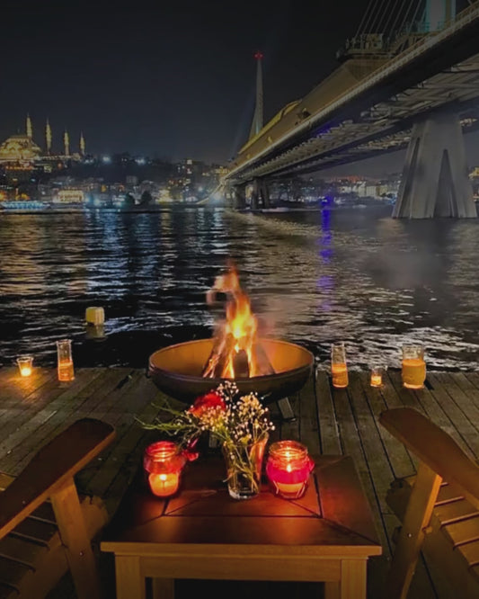 ETNA Ateş Çukuru | Bahçe Şöminesi, Bahçe Masası & Izgara